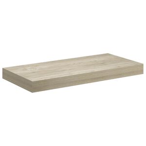 vidaXL &Eacute;tag&egrave;re murale flottante ch&ecirc;ne 50x23x3,8 cm MDF