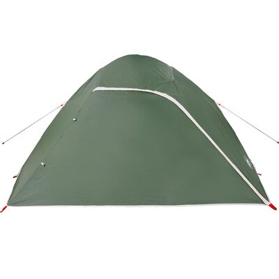 vidaXL Tente de camping à dôme 4 personnes vert imperméable