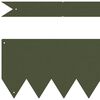 vidaXL Bordure de Pelouse 30 pcs Vert olive 100 x 0.05 x 20 cm