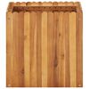 vidaXL Lit sur&eacute;lev&eacute; de jardin 50x50x50 cm Bois massif d'acacia