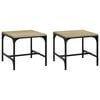 vidaXL Tables d'appoint 2 pcs Ch&ecirc;ne sonoma 40x40x35 cm Bois ing&eacute;nierie