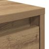 vidaXL Table basse avec tiroirs ch&ecirc;ne artisanal 70,5x70x40 cm