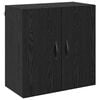 vidaXL Armoire Murale 60 x 31 x 60 cm Bois d'ing&eacute;nierie Ch&ecirc;ne noir