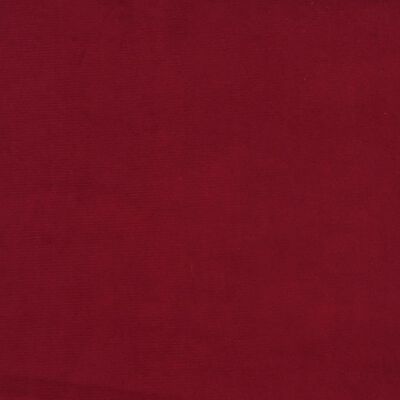 vidaXL Banc Rouge bordeaux 70x35x41 cm Velours