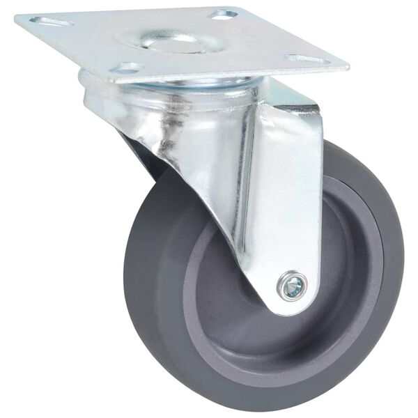 vidaXL 24 pcs Roulettes pivotantes 75 mm