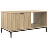 vidaXL Table basse Ch&ecirc;ne Sonoma 90 x 49 x 46 cm Bois d'ing&eacute;nierie