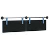 vidaXL T&ecirc;te de lit suspendue Montage mural Uni Bleu 170 x 55 x 5 cm