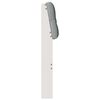 vidaXL T&ecirc;te de lit capitonn&eacute;e Gris clair 180 cm Pin massif