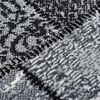 vidaXL Tapis BCF Gris avec motif de blocs 100x250 cm