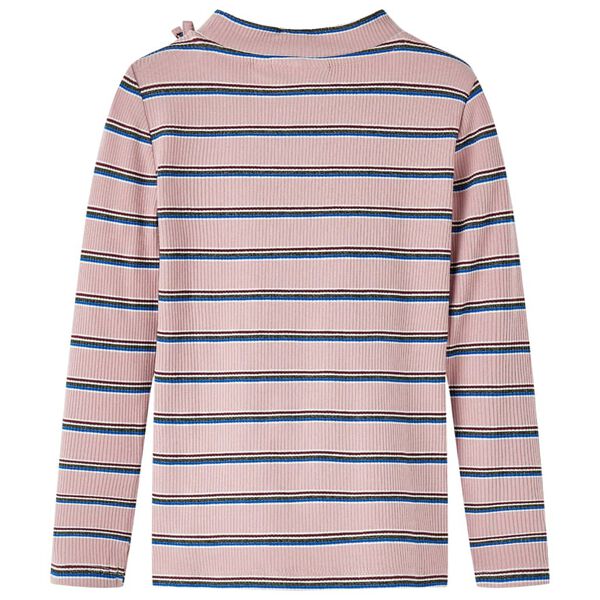 T-shirt enfants &agrave; manches longues rose clair 104