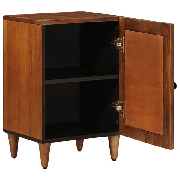 vidaXL Armoire de salle de bain avec stockage Noyer 38 x 33 x 58 cm