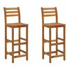 vidaXL Ensemble de bar de jardin 3 pcs bois d'acacia solide