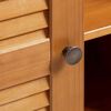 vidaXL Armoire de salle de bain avec porte VIGO Marron et Marron Miel