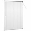 vidaXL Store de Fen&ecirc;tre avec des rideaux Gris fonc&eacute; Aluminium
