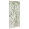 VidaXL Rideau anti-insectes imprim&eacute; en bambou 90 x 220 cm