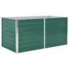 vidaXL Jardini&egrave;re 160 x 80 x 77 cm Acier galvanis&eacute; Vert