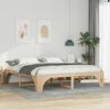 vidaXL Cadre de lit Marron 180 x 200 cm Pin massif