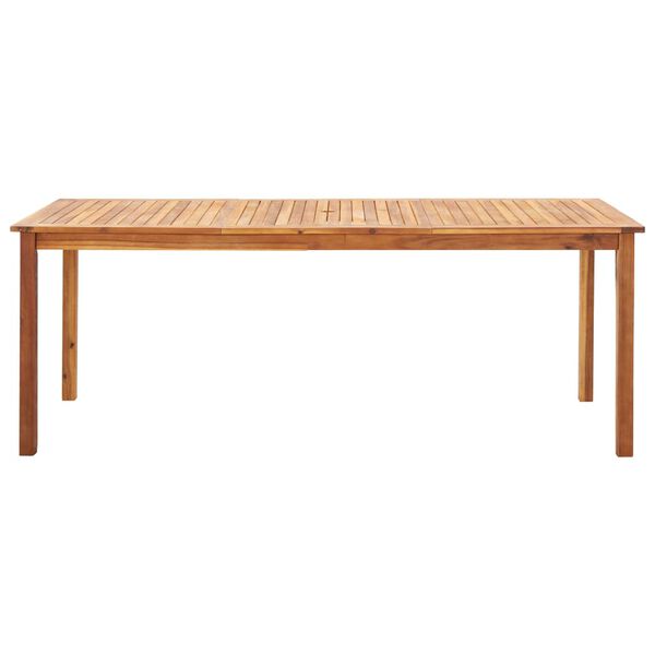 vidaXL Mobilier &agrave; d&icirc;ner 9 pcs r&eacute;sine tress&eacute;e et bois d'acacia gris