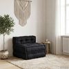 vidaXL Canap&eacute; modulaire anthracite 70x70x54 tissu