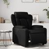 vidaXL Fauteuil inclinable &eacute;lectrique Noir Similicuir