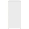 vidaXL Buffets 2 pcs blanc 79x38x80 cm bois d&rsquo;ing&eacute;nierie