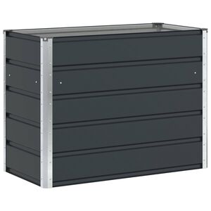 vidaXL Jardini&egrave;re Anthracite 480 x 50 x 45 cm Acier galvanis&eacute;