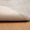 vidaXL Tapis en Fourrure Synth&eacute;tique de Lapin Olite Beige &Oslash; 100 cm