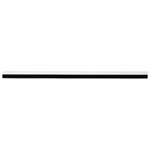 vidaXL Brosses d'&eacute;tanch&eacute;it&eacute; pour porte &agrave; visser 2 pc Blanc 100 cm