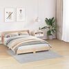 vidaXL Tapis Shaggy Anti-d&eacute;rapant Gris 160 x 160 cm PP