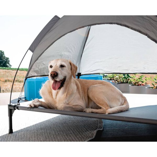 Kerbl Haut de canap&eacute; pour chien 105x86x75 cm Gris