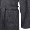 vidaXL Peignoir KINN Anthracite L Coton