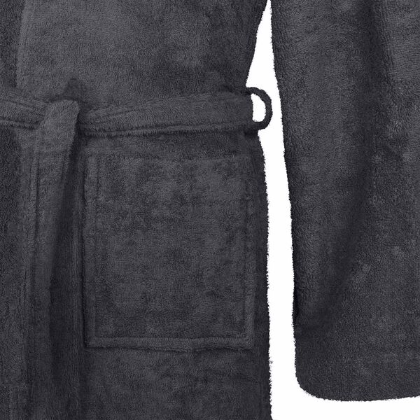 vidaXL Peignoir KINN Anthracite L Coton