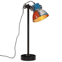vidaXL Lampe de bureau 25 W multicolore 15x15x55 cm E27
