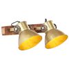 vidaXL Lampe murale industrielle Laiton 45x25 cm E27