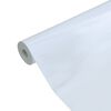 vidaXL Film de fen&ecirc;tre statique d&eacute;poli blanc 45x500cm PVC