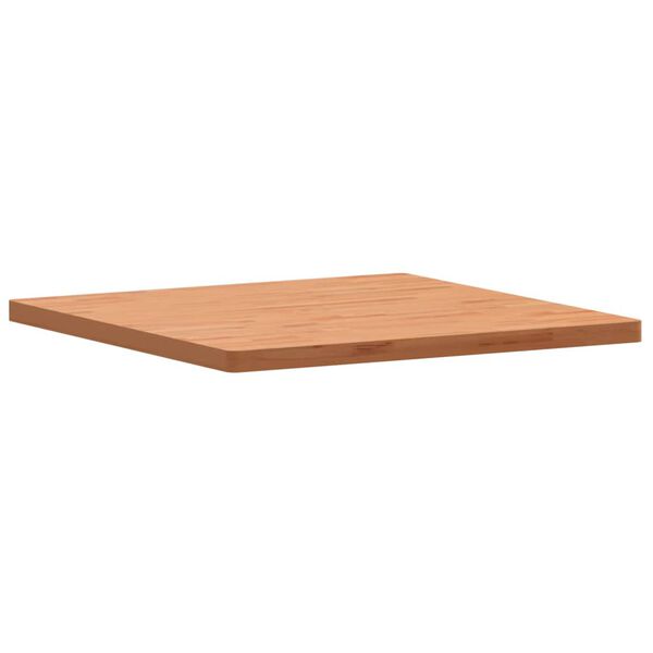 vidaXL Dessus de table 90x90x4 cm carr&eacute; bois massif de h&ecirc;tre
