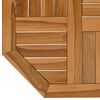 vidaXL Dessus de table 50x50x2,5 cm octogonal bois de teck massif