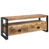 vidaXL Meuble TV 120x35x45 cm Bois solide de manguier