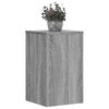 vidaXL Supports pour plantes 2 pcs gris sonoma bois d'ing&eacute;nierie