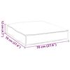 vidaXL Coussin pour assise de palette Taupe 70 x 70 x 12 cm