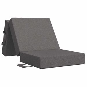 vidaXL Canap&eacute;-lit pliable 90 x 63 x 45 cm Gris clair