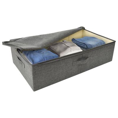 vidaXL Boîte de rangement Tissu 70x40x18 cm Anthracite