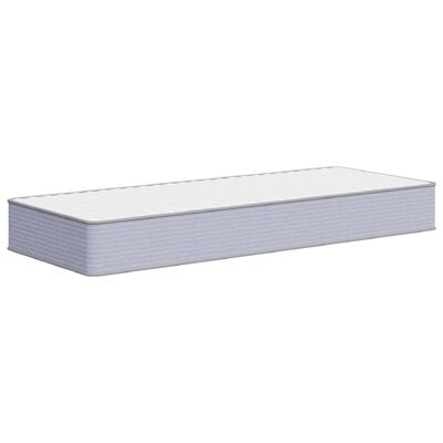 vidaXL Matelas en mousse moyennement doux 90x200 cm