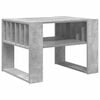 vidaXL Table basse Gris b&eacute;ton 66 x 49,5 x 45 cm Bois d'ing&eacute;nierie