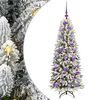 vidaXL Sapin de No&euml;l artificiel avec boules 120 cm 150 LED Blanc chaud