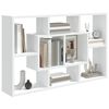 vidaXL &Eacute;tag&egrave;re murale blanc 85x16x52,5 cm bois d'ing&eacute;nierie