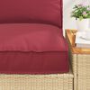 vidaXL Coussin Feuille Motif feuille 80 x 80 x 52 cm Tissu Oxford