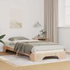 vidaXL Cadre de lit Marron 80 x 210 cm Pin massif