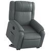 vidaXL Fauteuil inclinable électrique gris similicuir