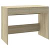 vidaXL Bureau Ch&ecirc;ne sonoma 101x50x76,5 cm Bois d'ing&eacute;nierie